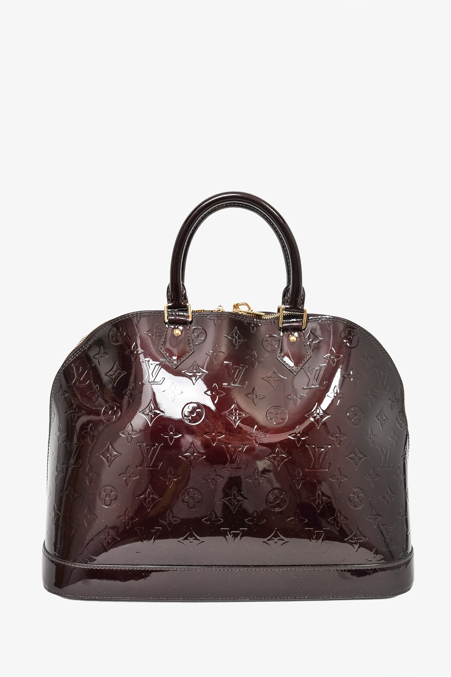 Brown Louis Vuitton Monogram Alma MM Handbag  Designer Revival